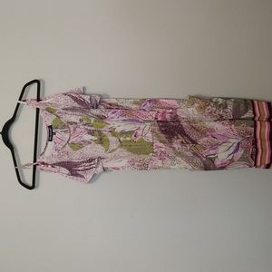 Stretchy floral dress